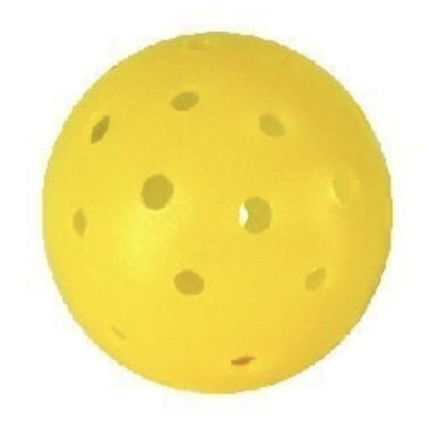 Wolfe Outdoor Pickleballs - Yellow (3, 6 & 12 Packs)