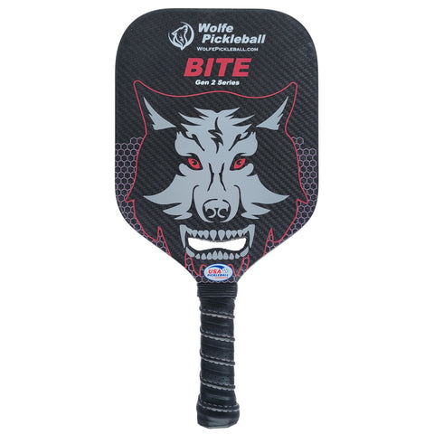 Wolfe Bite Carbon Fiber Edgeless Pickleball Paddle